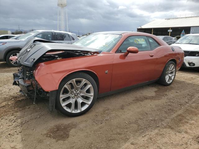 2C3CDZFJ2LH179569 - 2020 DODGE CHALLENGER R/T SCAT PACK ORANGE photo 1