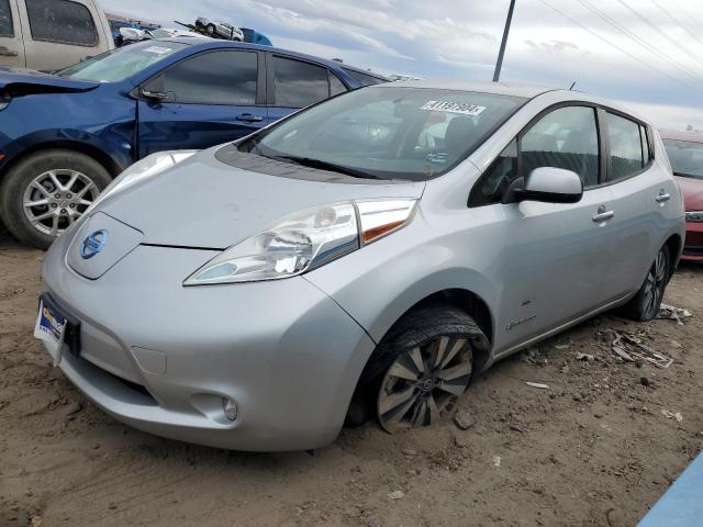 1N4BZ0CP1GC307859 - 2016 NISSAN LEAF SV SILVER photo 1