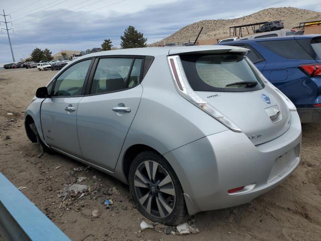 1N4BZ0CP1GC307859 - 2016 NISSAN LEAF SV SILVER photo 2