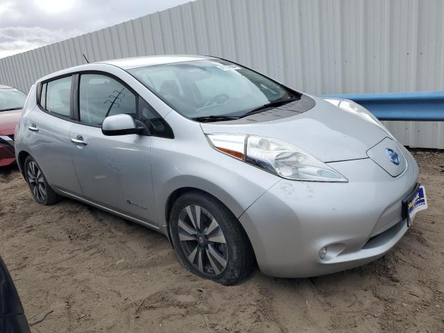 1N4BZ0CP1GC307859 - 2016 NISSAN LEAF SV SILVER photo 4