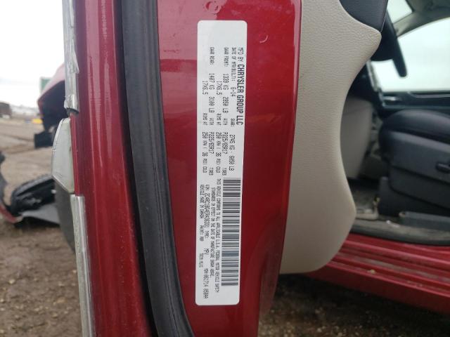 2C4RC1BG4ER436331 - 2014 CHRYSLER TOWN & COU TOURING 红色 照片 14