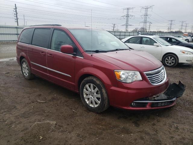 2C4RC1BG4ER436331 - 2014 CHRYSLER TOWN & COU TOURING RED photo 4