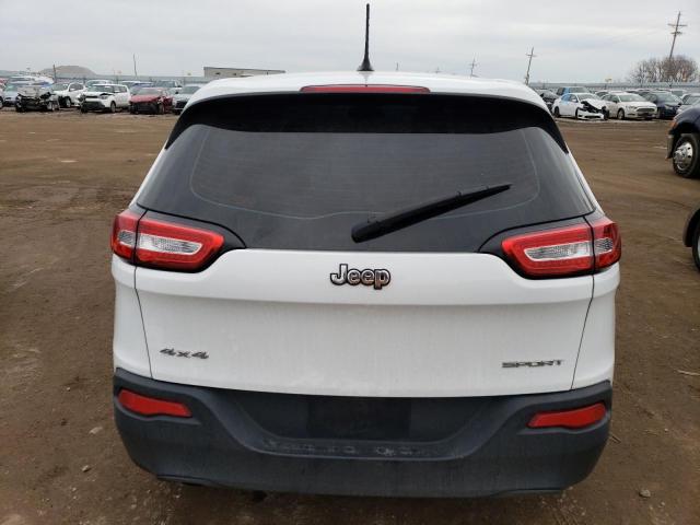 1C4PJMAB1HD230749 - 2017 JEEP CHEROKEE SPORT WHITE photo 6