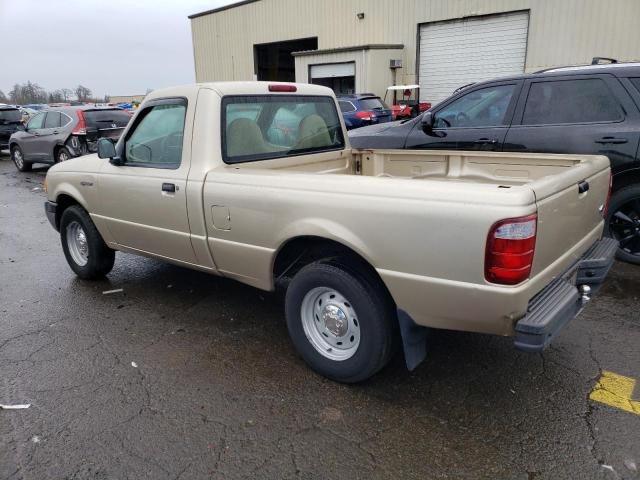 1FTYR10D12PB66815 - 2002 FORD RANGER TAN photo 2