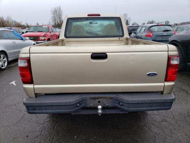 1FTYR10D12PB66815 - 2002 FORD RANGER TAN photo 6