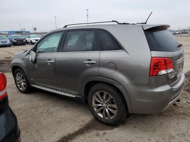 5XYKWDA2XDG360407 - 2013 KIA SORENTO SX GRAY photo 2