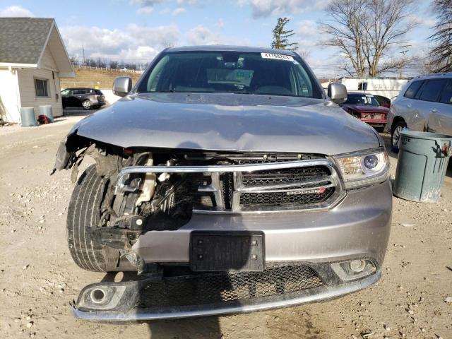 1C4RDJDG9EC278913 - 2014 DODGE DURANGO LIMITED SILVER photo 5