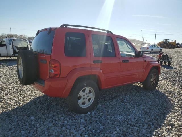 1J4GK58K72W286077 - 2002 JEEP LIBERTY LIMITED RED photo 3