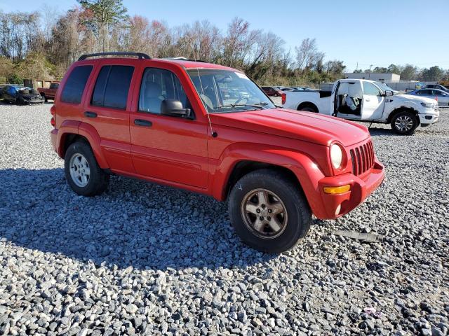 1J4GK58K72W286077 - 2002 JEEP LIBERTY LIMITED RED photo 4