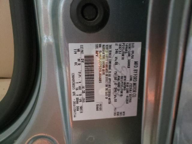 5LMFU27535LJ04685 - 2005 LINCOLN NAVIGATOR ნაცრისფერი ფოტო 13