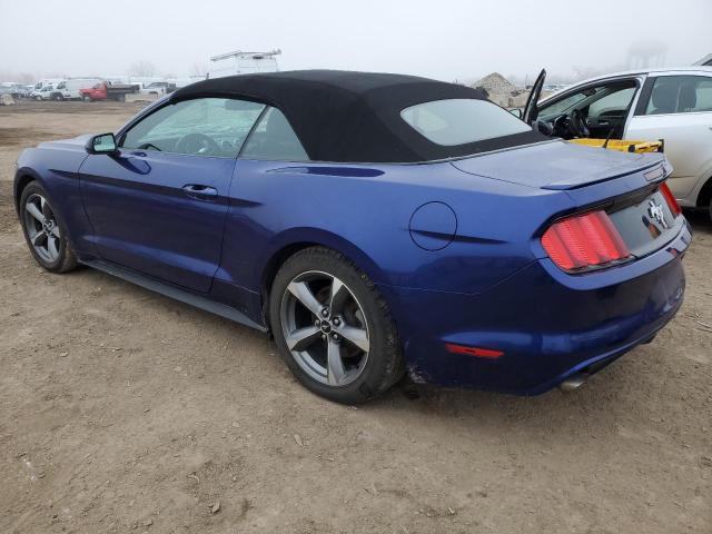 1FATP8EM7G5226610 - 2016 FORD MUSTANG BLUE photo 2