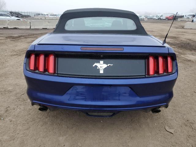 1FATP8EM7G5226610 - 2016 FORD MUSTANG BLUE photo 6