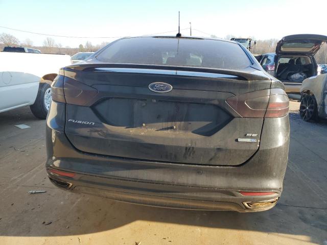 3FA6P0T92GR381799 - 2016 FORD FUSION SE BLACK photo 6