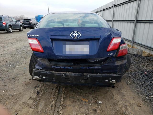 4T1BE46K77U014695 - 2007 TOYOTA CAMRY CE BLUE photo 6