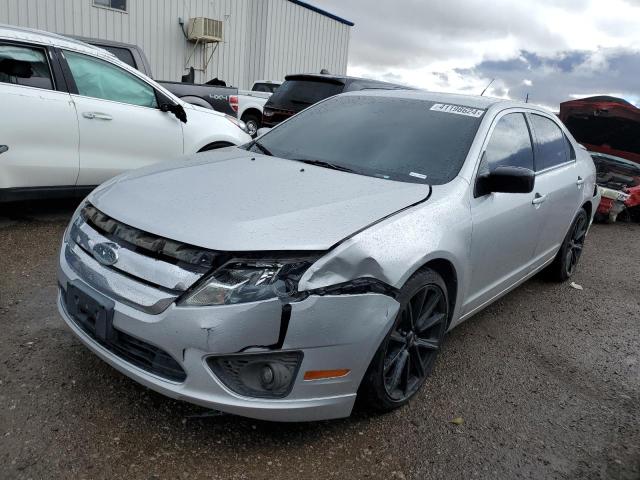 3FAHP0HA3CR109090 - 2012 FORD FUSION SE SILVER photo 1