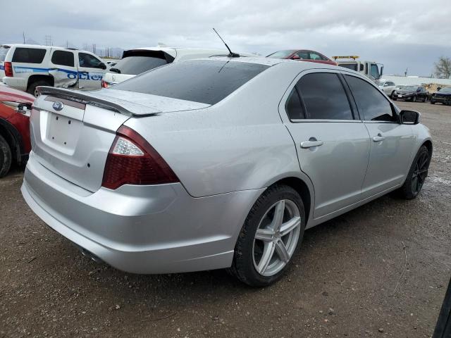 3FAHP0HA3CR109090 - 2012 FORD FUSION SE SILVER photo 3