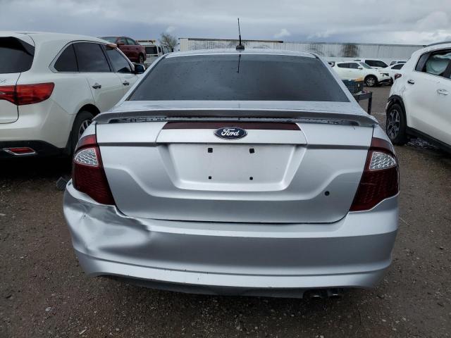 3FAHP0HA3CR109090 - 2012 FORD FUSION SE SILVER photo 6