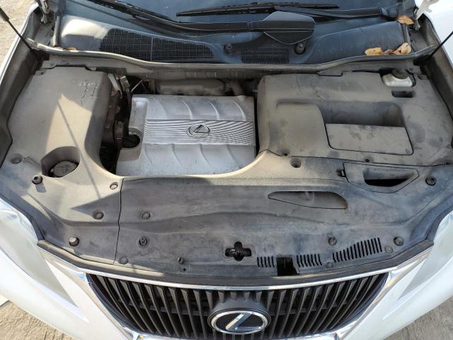 2T2BK1BA5AC038177 - 2010 LEXUS RX 350 WHITE photo 11