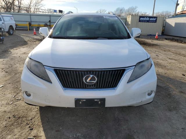 2T2BK1BA5AC038177 - 2010 LEXUS RX 350 WHITE photo 5