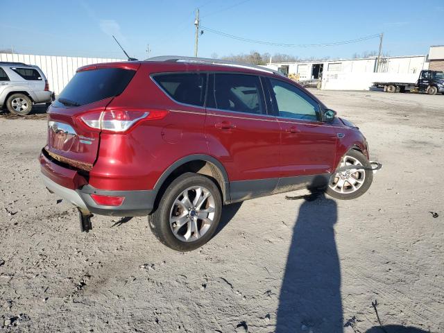 1FMCU0J93EUB38903 - 2014 FORD ESCAPE TITANIUM RED photo 3