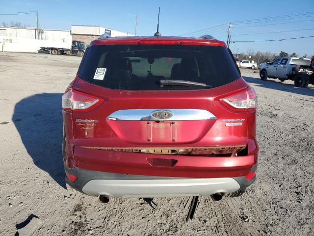 1FMCU0J93EUB38903 - 2014 FORD ESCAPE TITANIUM RED photo 6