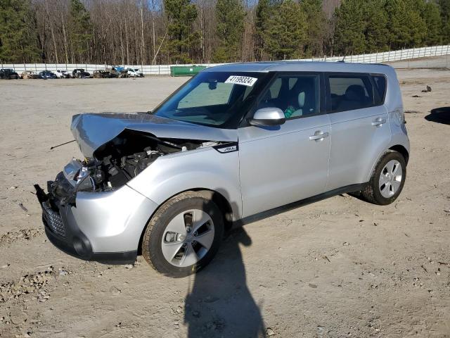 KNDJN2A27F7790690 - 2015 KIA SOUL SILVER photo 1