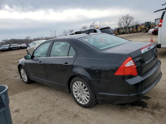 3FADP0L35BR308194 - 2011 FORD FUSION HYBRID BLACK photo 2