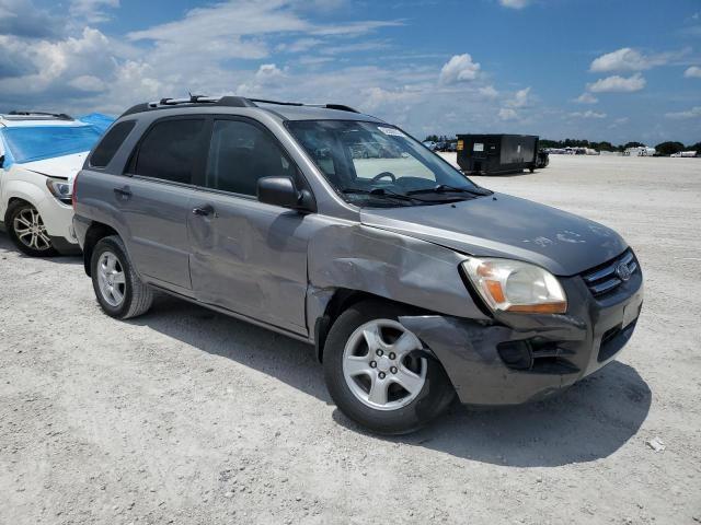 KNDJF724787527158 - 2008 KIA SPORTAGE LX SILVER photo 4