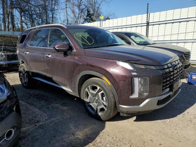 KM8R54GE4RU676020 - 2024 HYUNDAI PALISADE LIMITED BURGUNDY photo 4