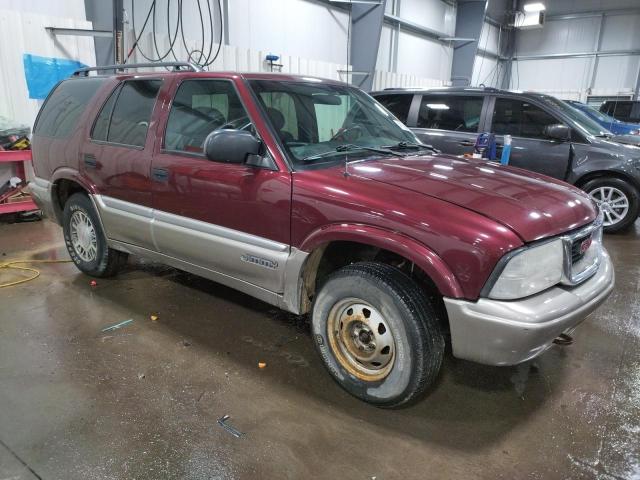 1GKDT13W0Y2366835 - 2000 GMC JIMMY / EN BURGUNDY photo 4