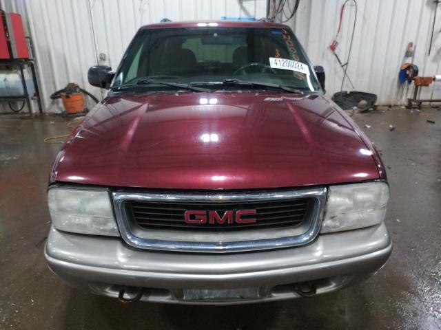 1GKDT13W0Y2366835 - 2000 GMC JIMMY / EN BURGUNDY photo 5