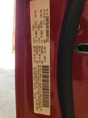 3C4PDCBG4CT218707 - 2012 DODGE JOURNEY SXT RED photo 12