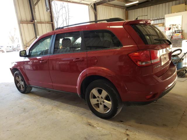 3C4PDCBG4CT218707 - 2012 DODGE JOURNEY SXT RED photo 2