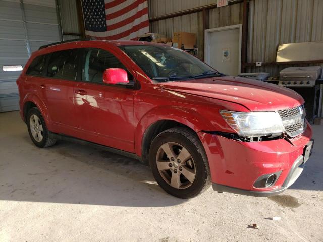 3C4PDCBG4CT218707 - 2012 DODGE JOURNEY SXT RED photo 4