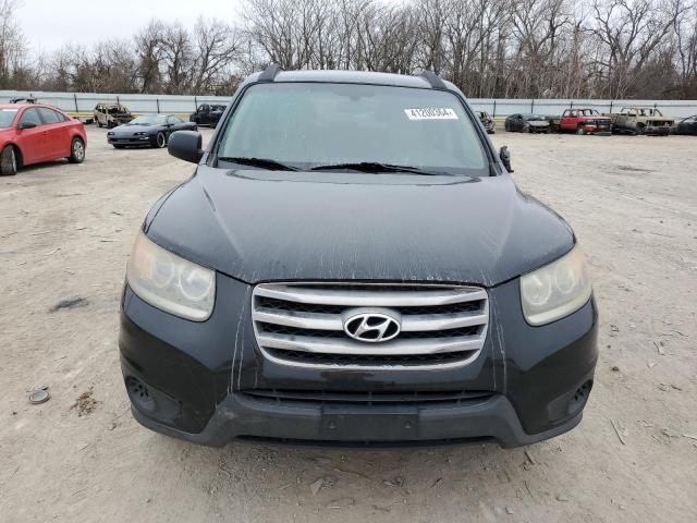 5XYZGDAG8CG157800 - 2012 HYUNDAI SANTA FE GLS BLACK photo 5