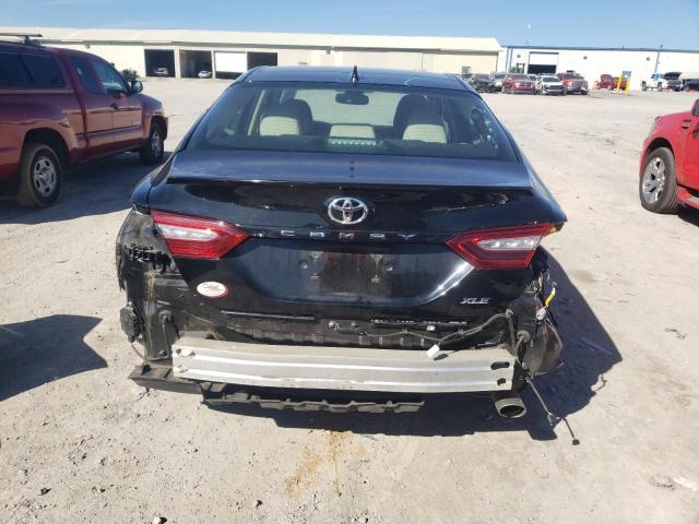 4T1B11HK0JU003181 - 2018 TOYOTA CAMRY L BLACK photo 6