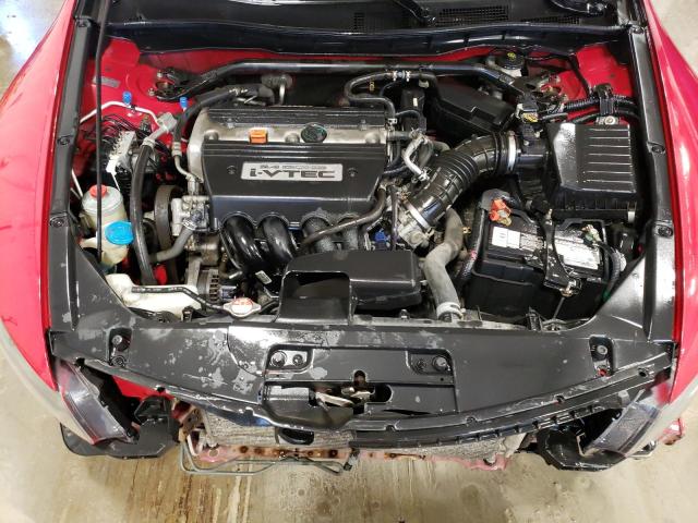 1HGCS12848A027466 - 2008 HONDA ACCORD EXL RED photo 11