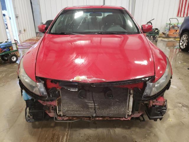 1HGCS12848A027466 - 2008 HONDA ACCORD EXL RED photo 5