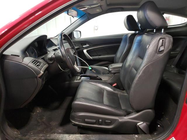 1HGCS12848A027466 - 2008 HONDA ACCORD EXL RED photo 7