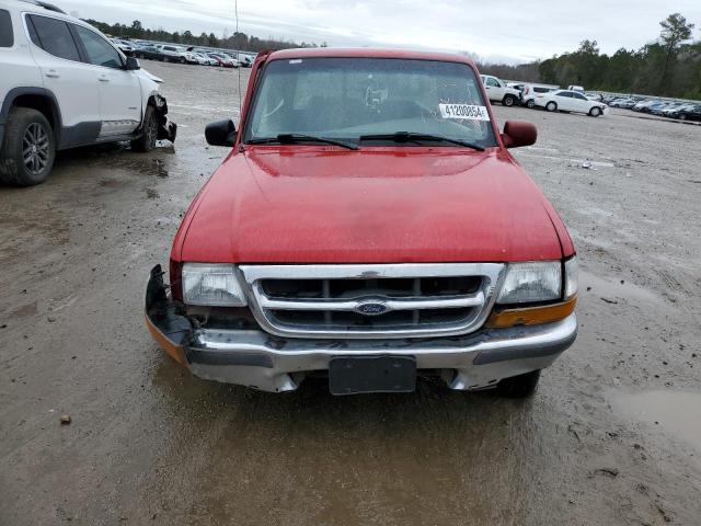 1FTYR14UXWPB06712 - 1998 FORD RANGER SUPER CAB RED photo 5