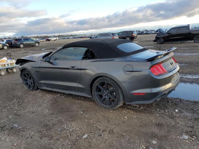 1FATP8FF7J5129849 - 2018 FORD MUSTANG GT GRAY photo 2