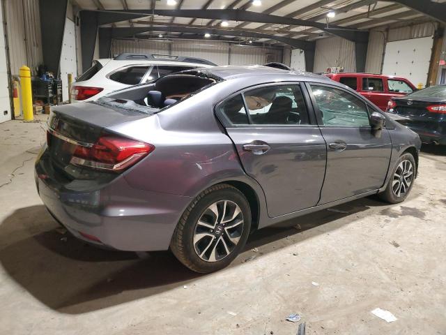 19XFB2F85FE258351 - 2015 HONDA CIVIC EX GRAY photo 3