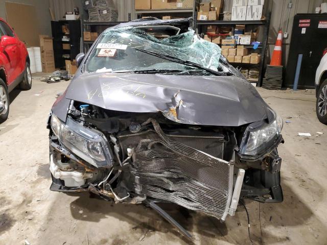 19XFB2F85FE258351 - 2015 HONDA CIVIC EX GRAY photo 5