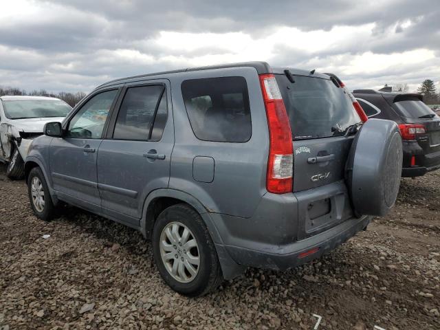 JHLRD78965C062860 - 2005 HONDA CR-V SE GRAY photo 2