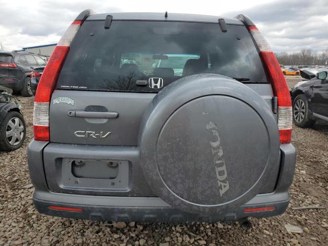 JHLRD78965C062860 - 2005 HONDA CR-V SE GRAY photo 6