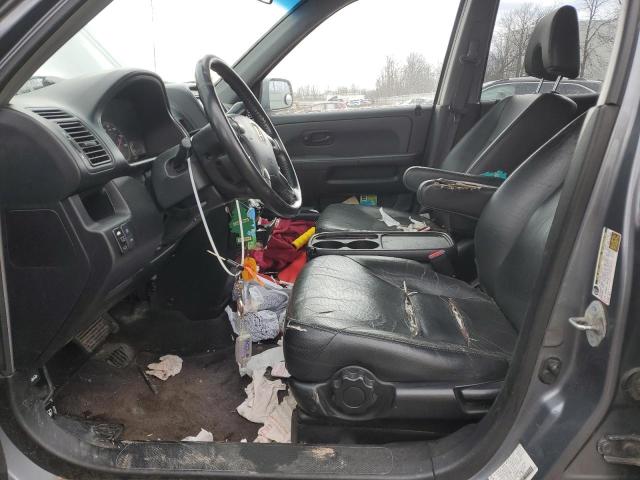 JHLRD78965C062860 - 2005 HONDA CR-V SE GRAY photo 7