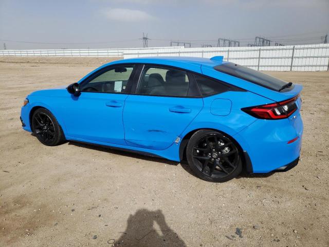 19XFL2H80NE000456 - 2022 HONDA CIVIC SPORT ლურჯი ფოტო 2