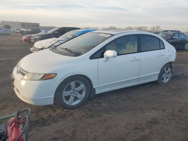 1HGFA16826L001069 - 2006 HONDA CIVIC EX WHITE photo 1