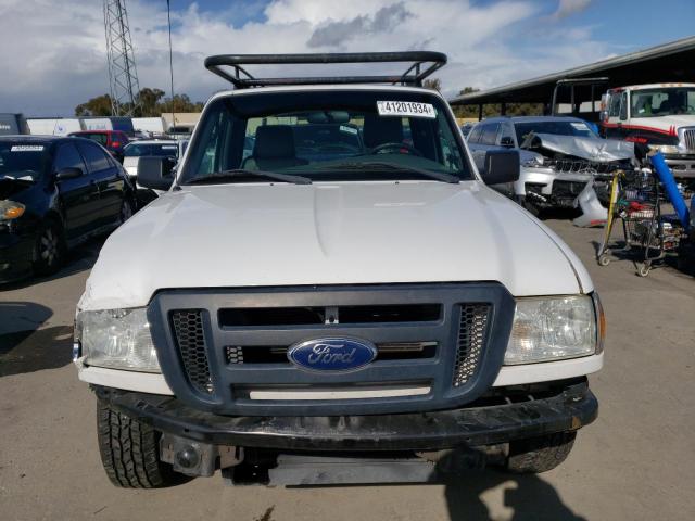 1FTKR1ADXBPB00283 - 2011 FORD RANGER WHITE photo 5