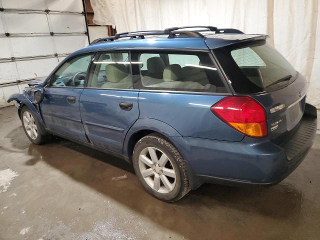 4S4BP61C877333849 - 2007 SUBARU OUTBACK OUTBACK 2.5I BLUE photo 2